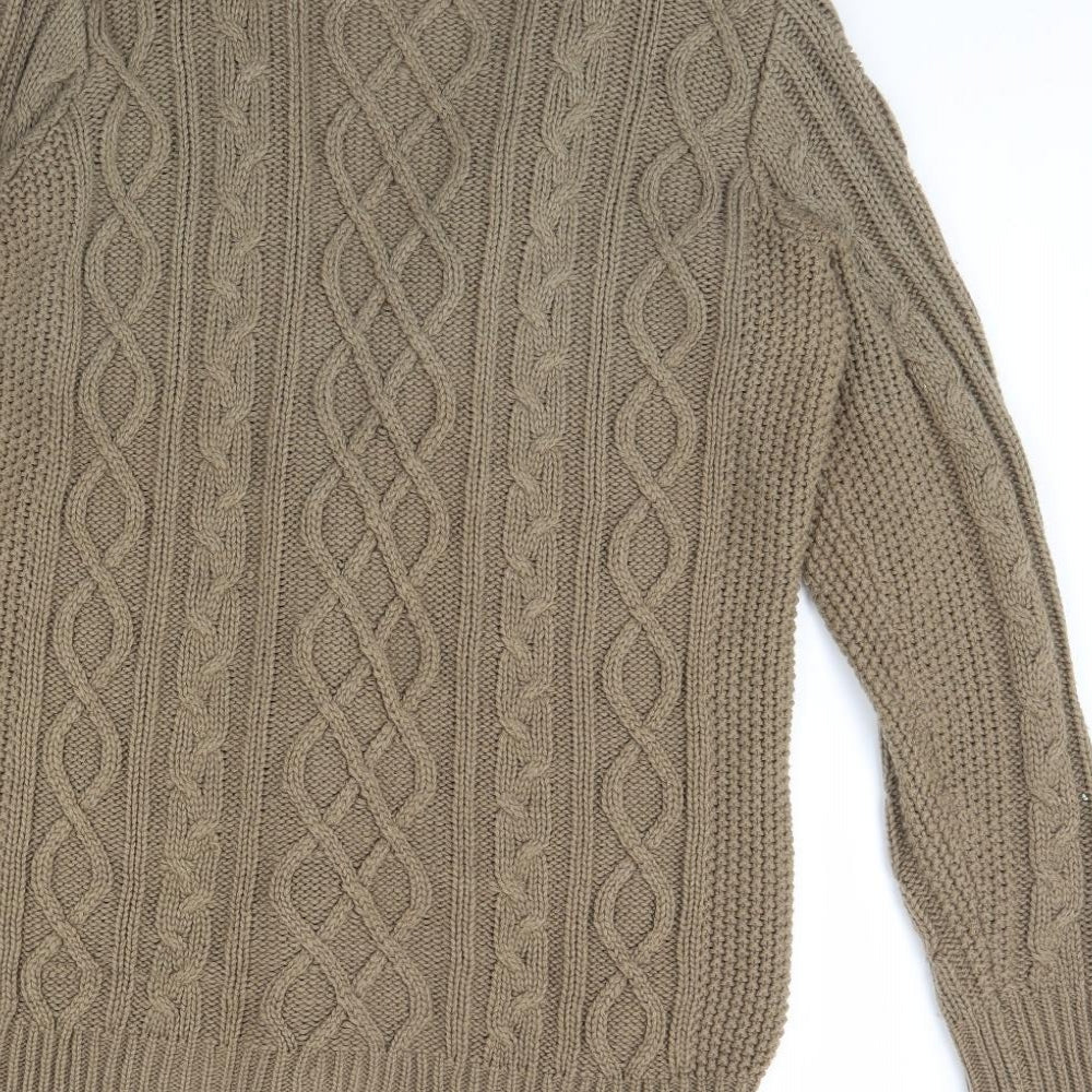 F&F Womens Brown   Cardigan Jumper Size 14