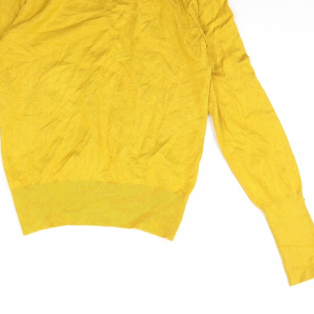 Atmosphere Womens Yellow   Cardigan Jumper Size M