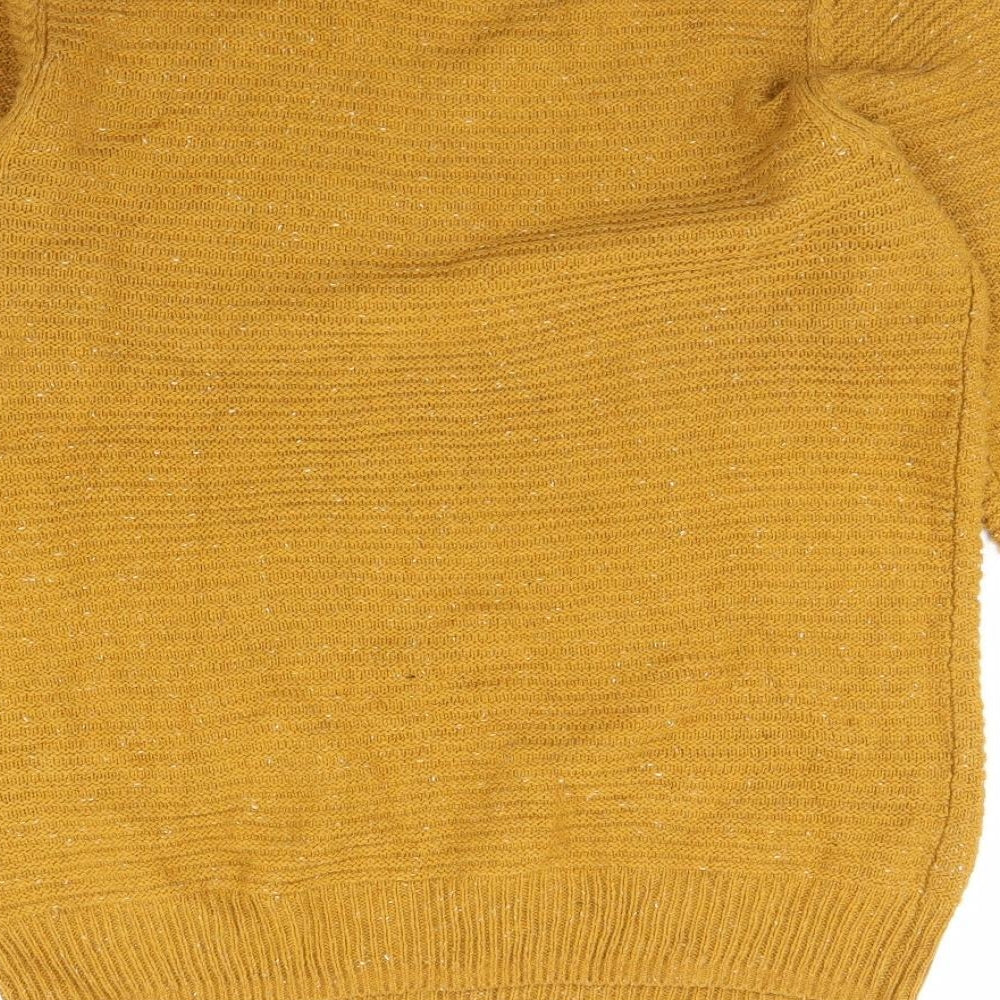 Cedar Wood State Mens Yellow   Pullover Jumper Size L