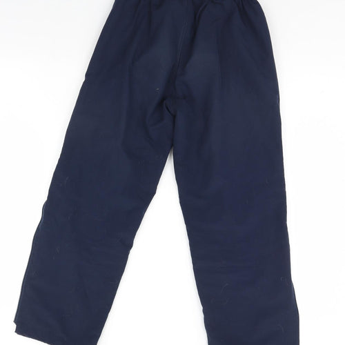 Preworn Mens Blue   Jogger Trousers Size 28 in L27 in - zip detail on side