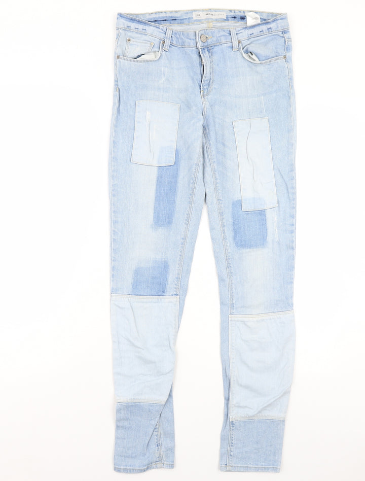 Kaylee Denim Womens Blue Skinny Jeans Size 30 in L29 in