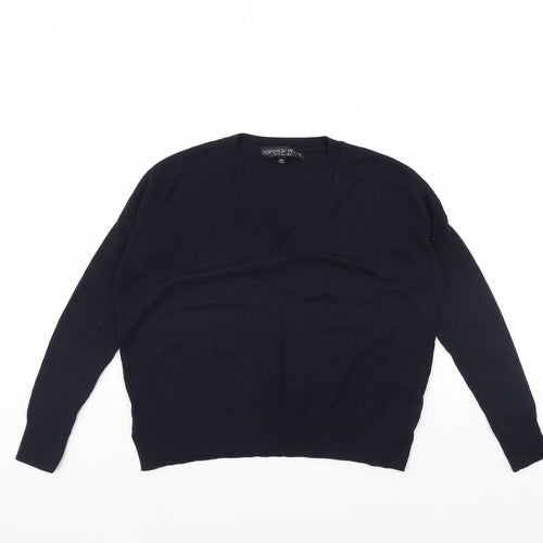 Topshop Womens Blue   Pullover Jumper Size 6