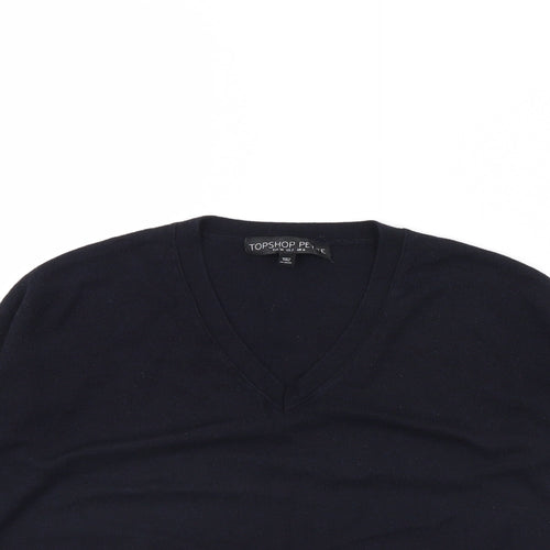 Topshop Womens Blue   Pullover Jumper Size 6