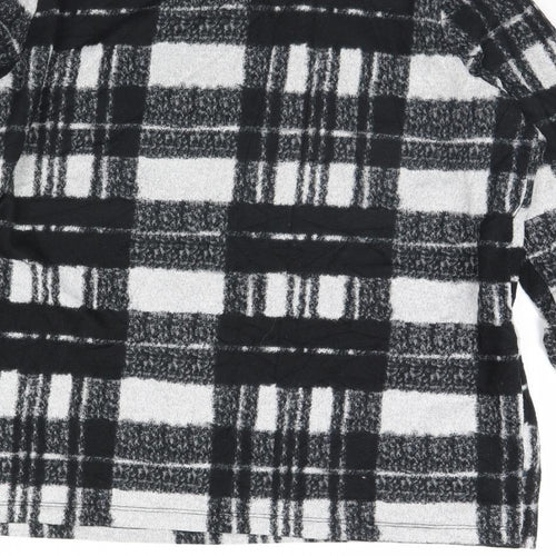 TU Womens Black Check  Pullover Jumper Size 12
