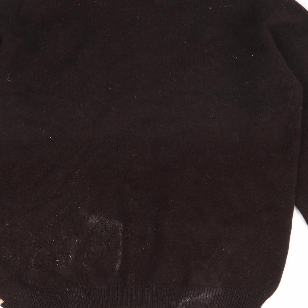 Green Lamb Womens Brown   Henley Jumper Size 12