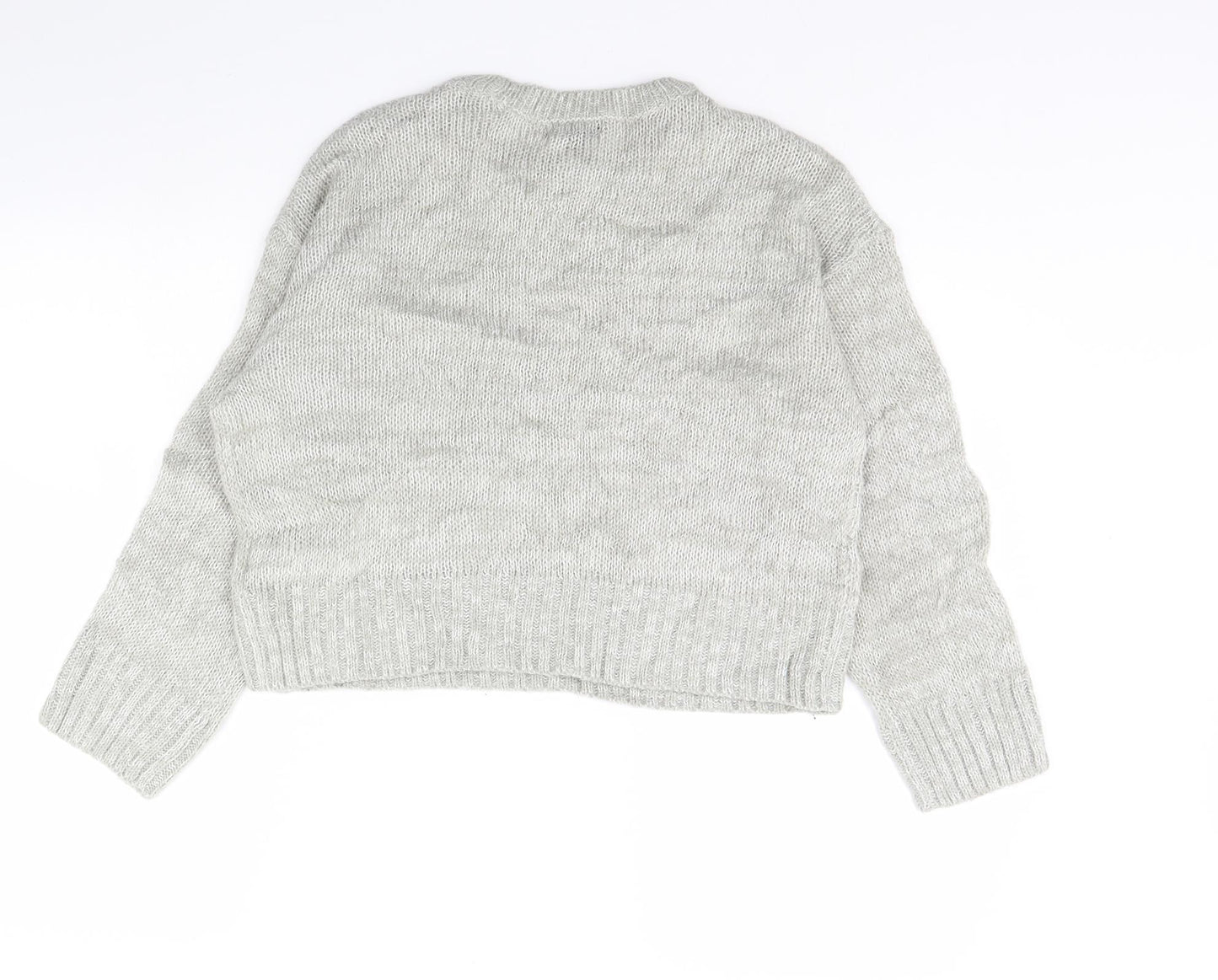 New Look Womens Grey   Pullover Jumper Size S