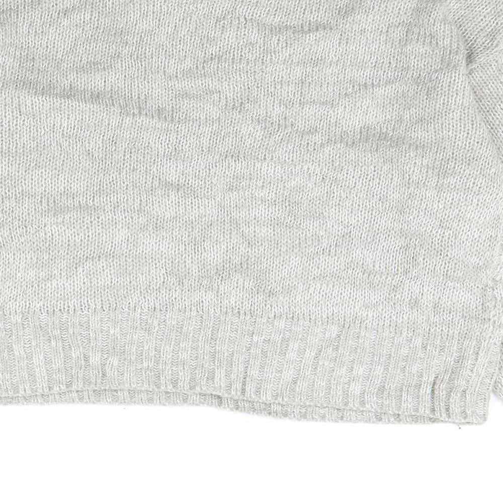 New Look Womens Grey   Pullover Jumper Size S