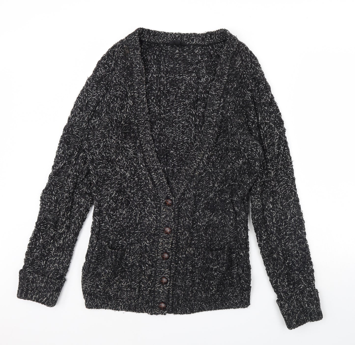 Topshop Womens Black   Cardigan Jumper Size 8