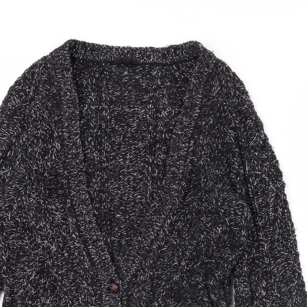 Topshop Womens Black   Cardigan Jumper Size 8