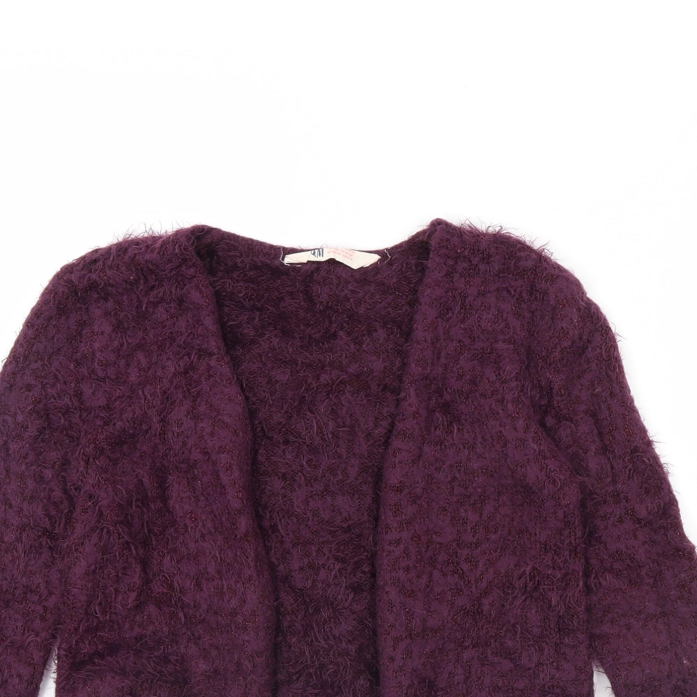 H&M Girls Purple   Jacket  Size 8 Years
