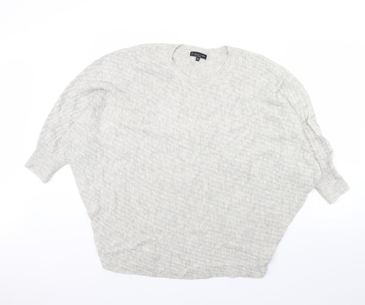 F&F Womens Grey Pullover Jumper Size 14