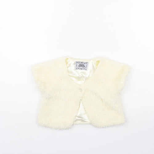 Young Dimension Girls Ivory   Jacket  Size 6 Years