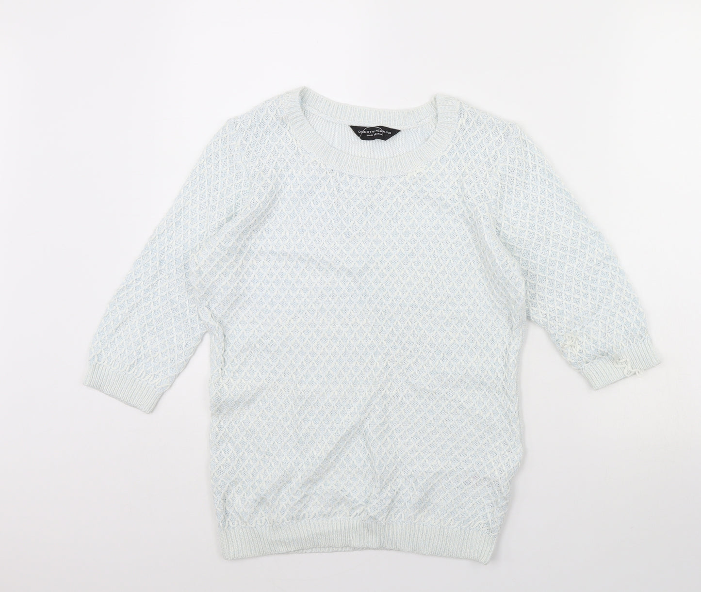 Dorothy Perkins Womens Blue   Pullover Jumper Size 10