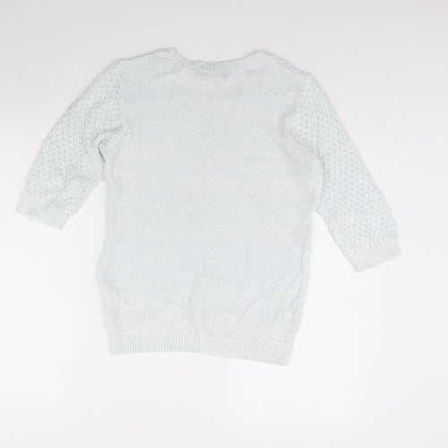 Dorothy Perkins Womens Blue   Pullover Jumper Size 10