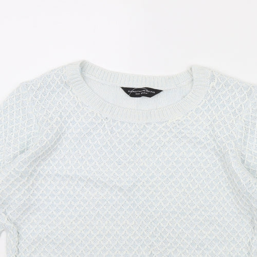 Dorothy Perkins Womens Blue   Pullover Jumper Size 10