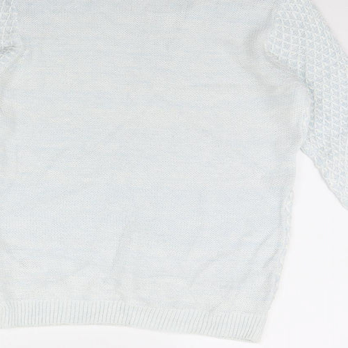 Dorothy Perkins Womens Blue   Pullover Jumper Size 10