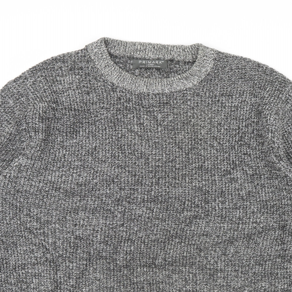 Primark Mens Grey   Pullover Jumper Size L