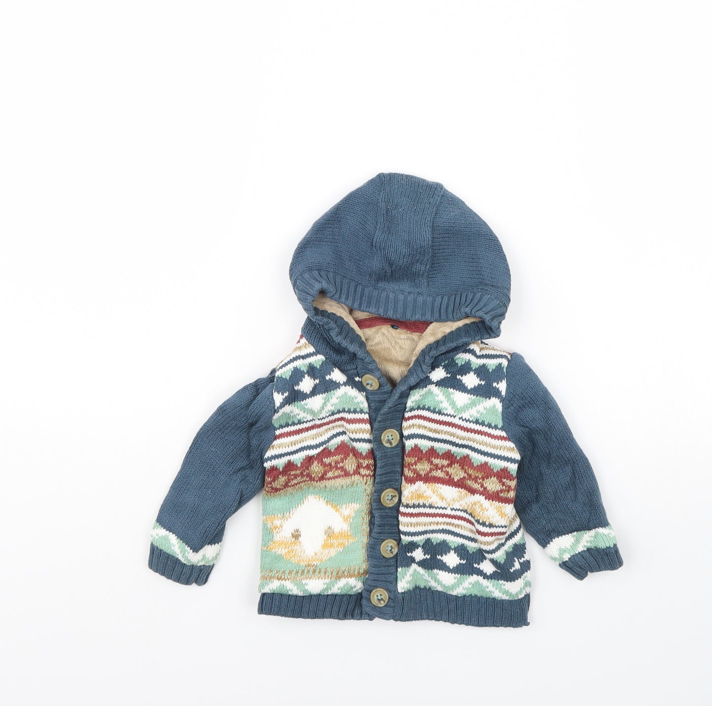 TU Boys Blue   Jacket  Size 6-9 Months