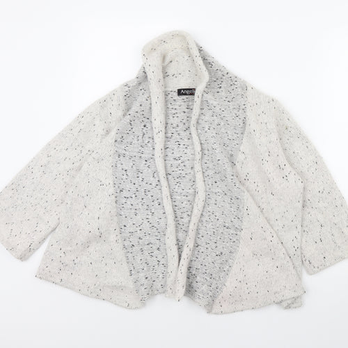 Angelina Womens Ivory   Jacket  Size S