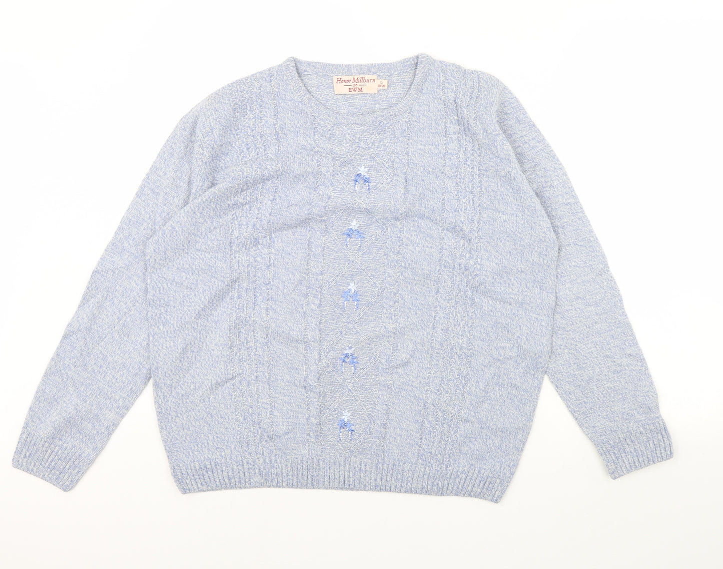 Honour Millburn Womens Blue   Pullover Jumper Size L