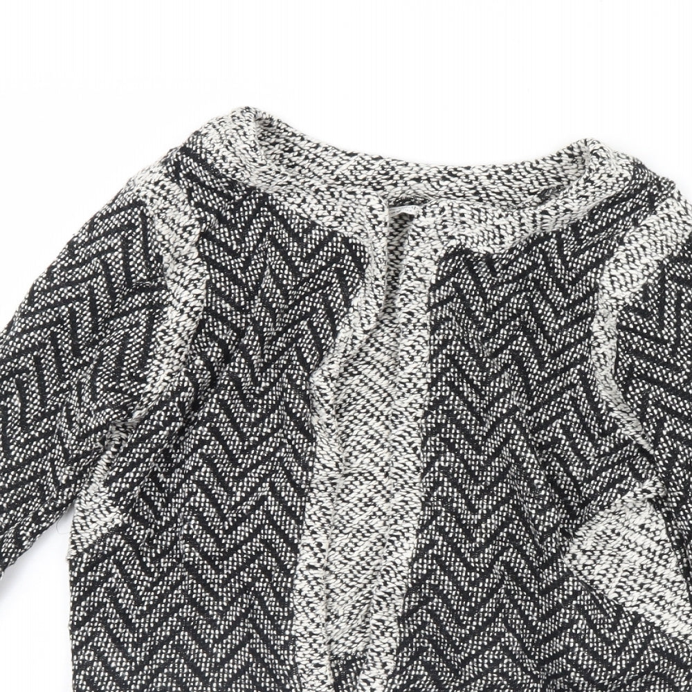 Miss Selfridge Womens Black Herringbone  Jacket  Size 12