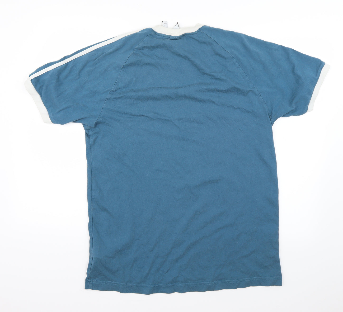 adidas Mens Blue    T-Shirt Size L