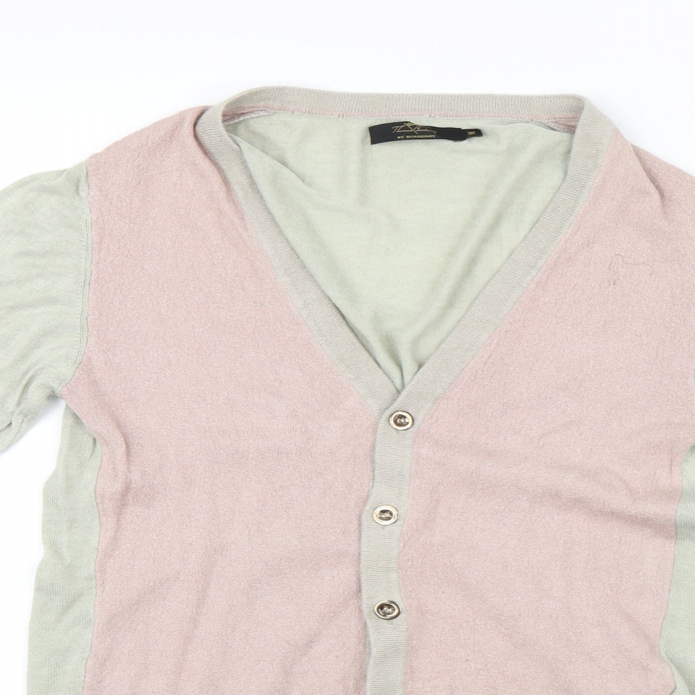 Burberry Womens Pink   Cardigan Jumper Size M