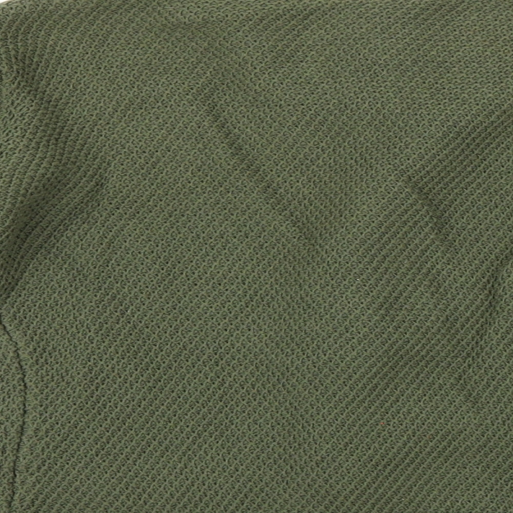 Bianco & Blu Womens Green   Cardigan Jumper Size 12