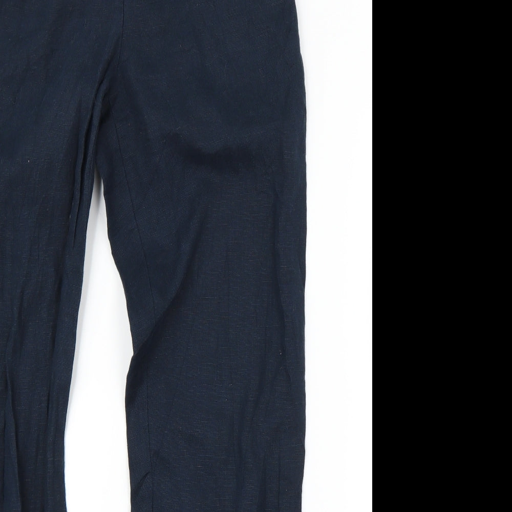 Jaeger Womens Blue   Trousers  Size 10 L31 in