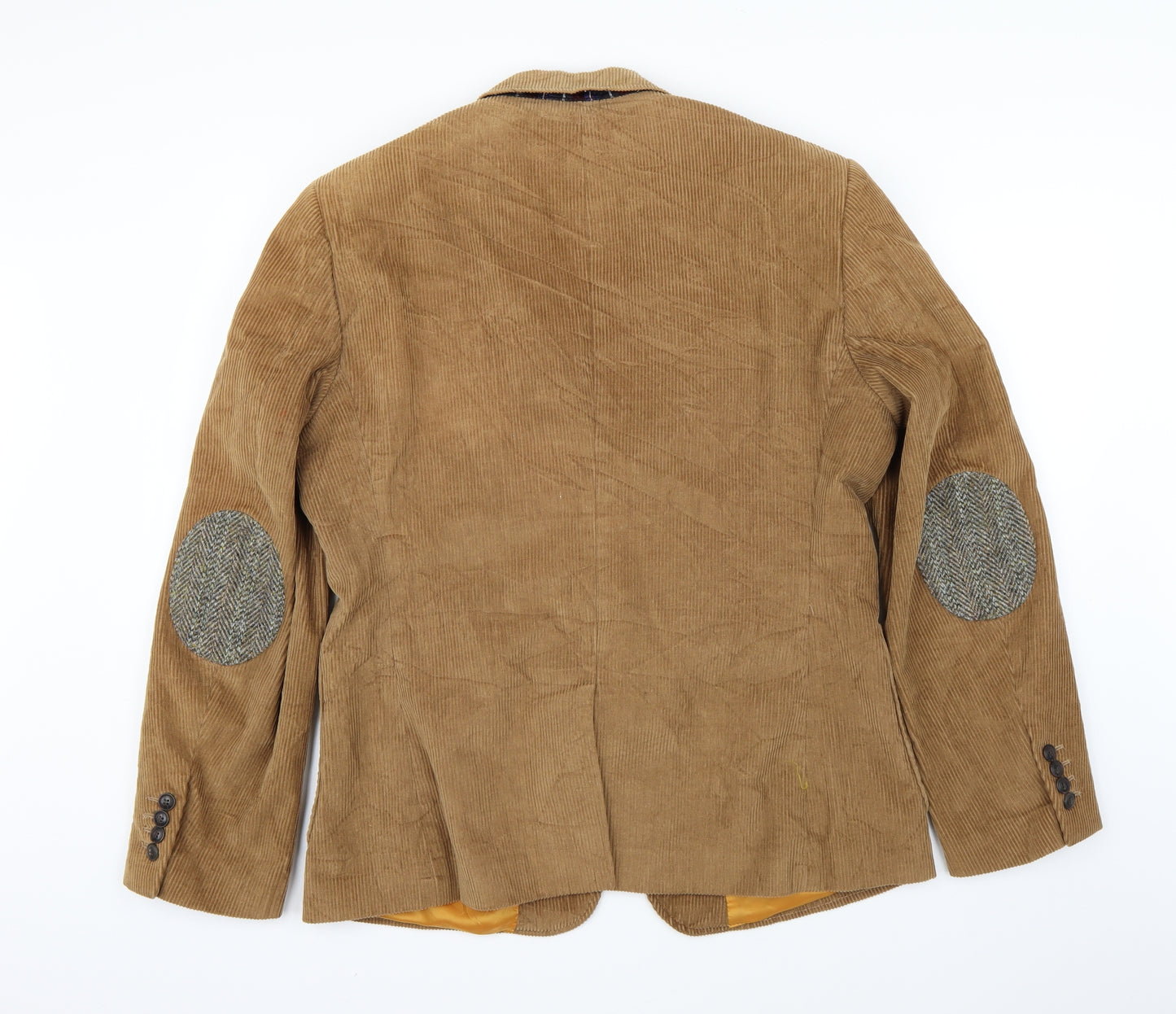 Sterling Mens Beige  Corduroy Jacket Blazer Size 42