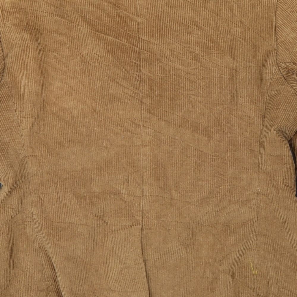 Sterling Mens Beige  Corduroy Jacket Blazer Size 42