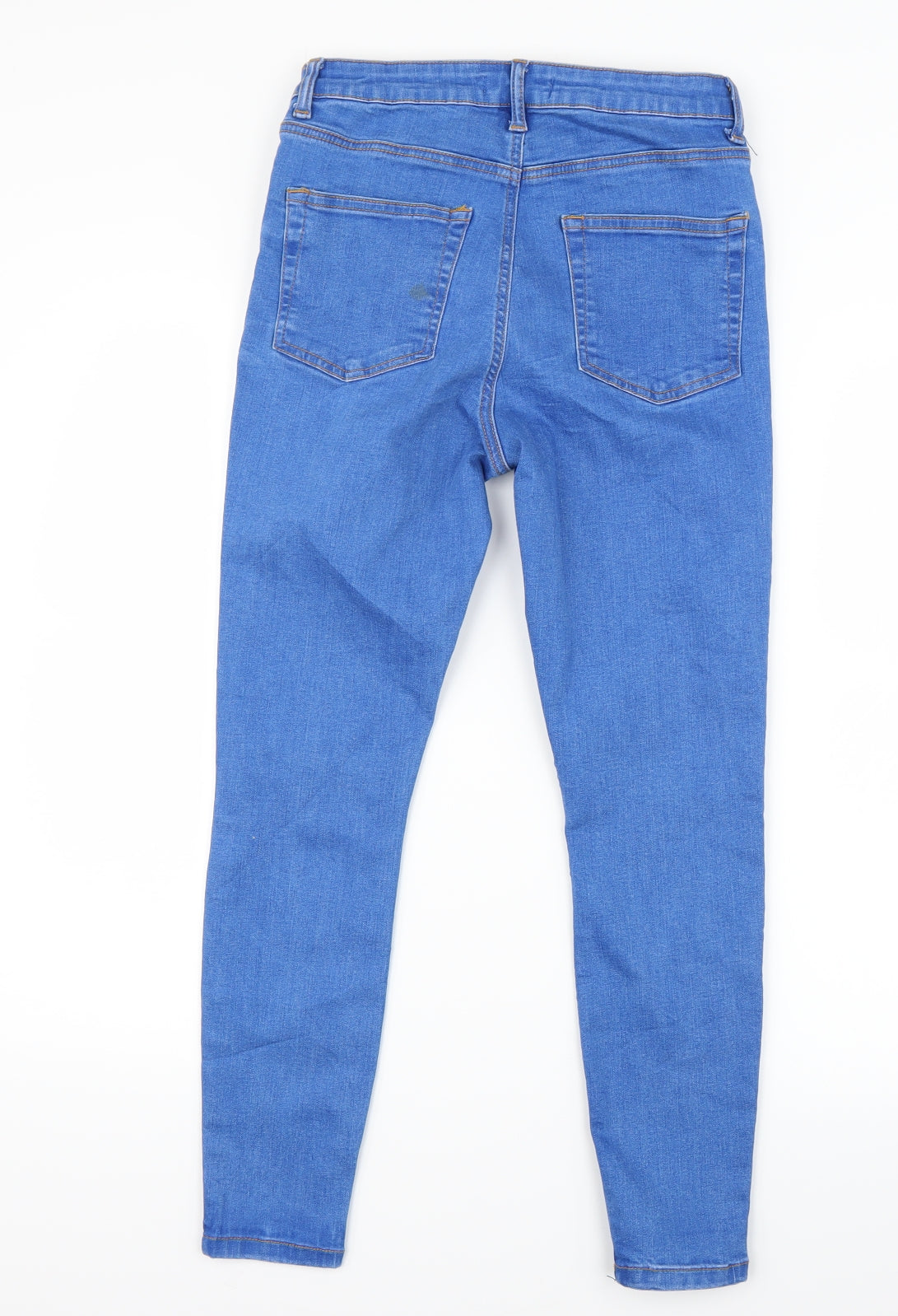 Primark Womens Beige  Denim Skinny Jeans Size 12 L24 in