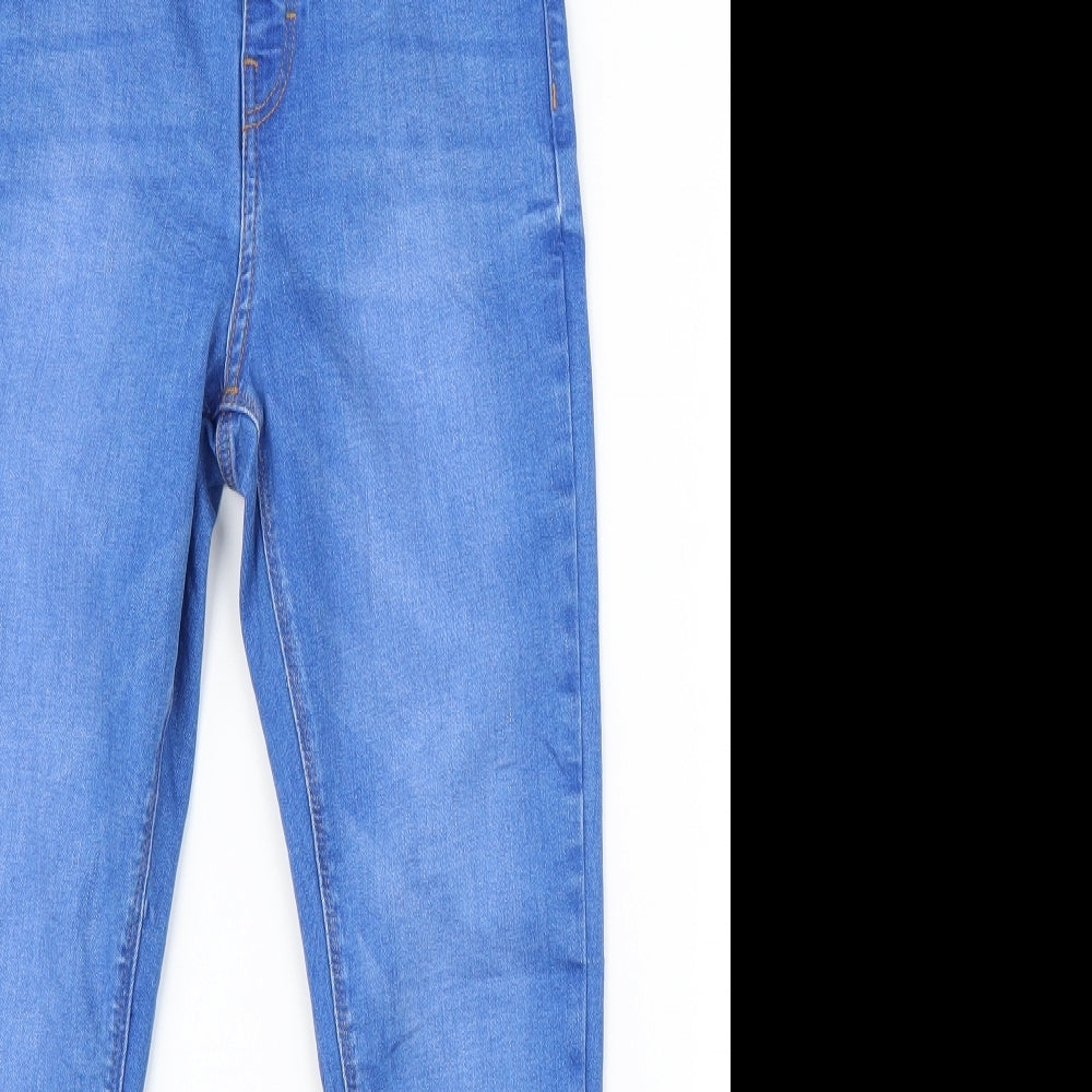 Primark Womens Beige  Denim Skinny Jeans Size 12 L24 in
