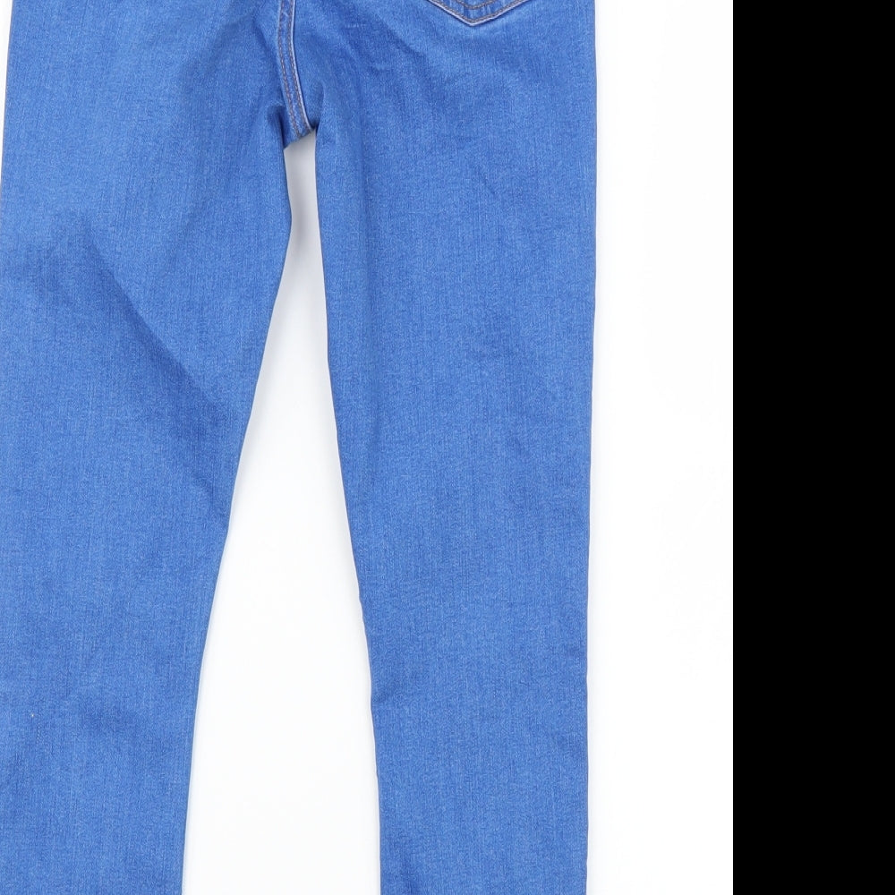 Primark Womens Beige  Denim Skinny Jeans Size 12 L24 in