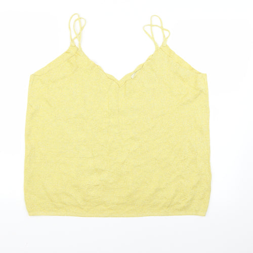 George Womens Gold   Camisole Tank Size 22