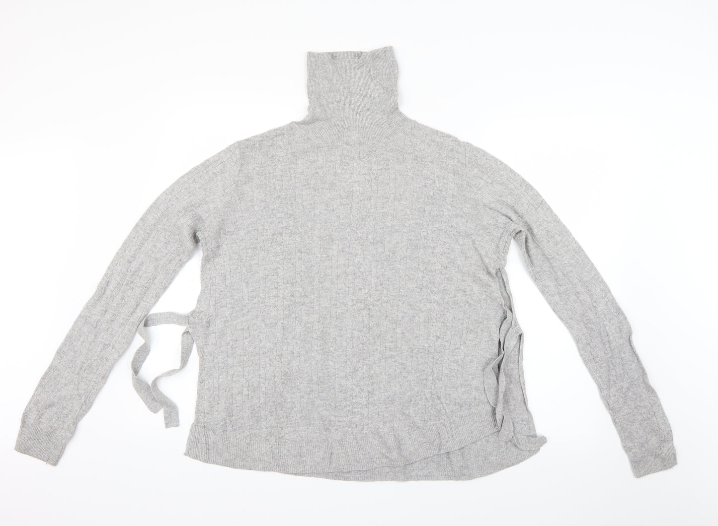 H&M Womens Grey   Basic Blouse Size M