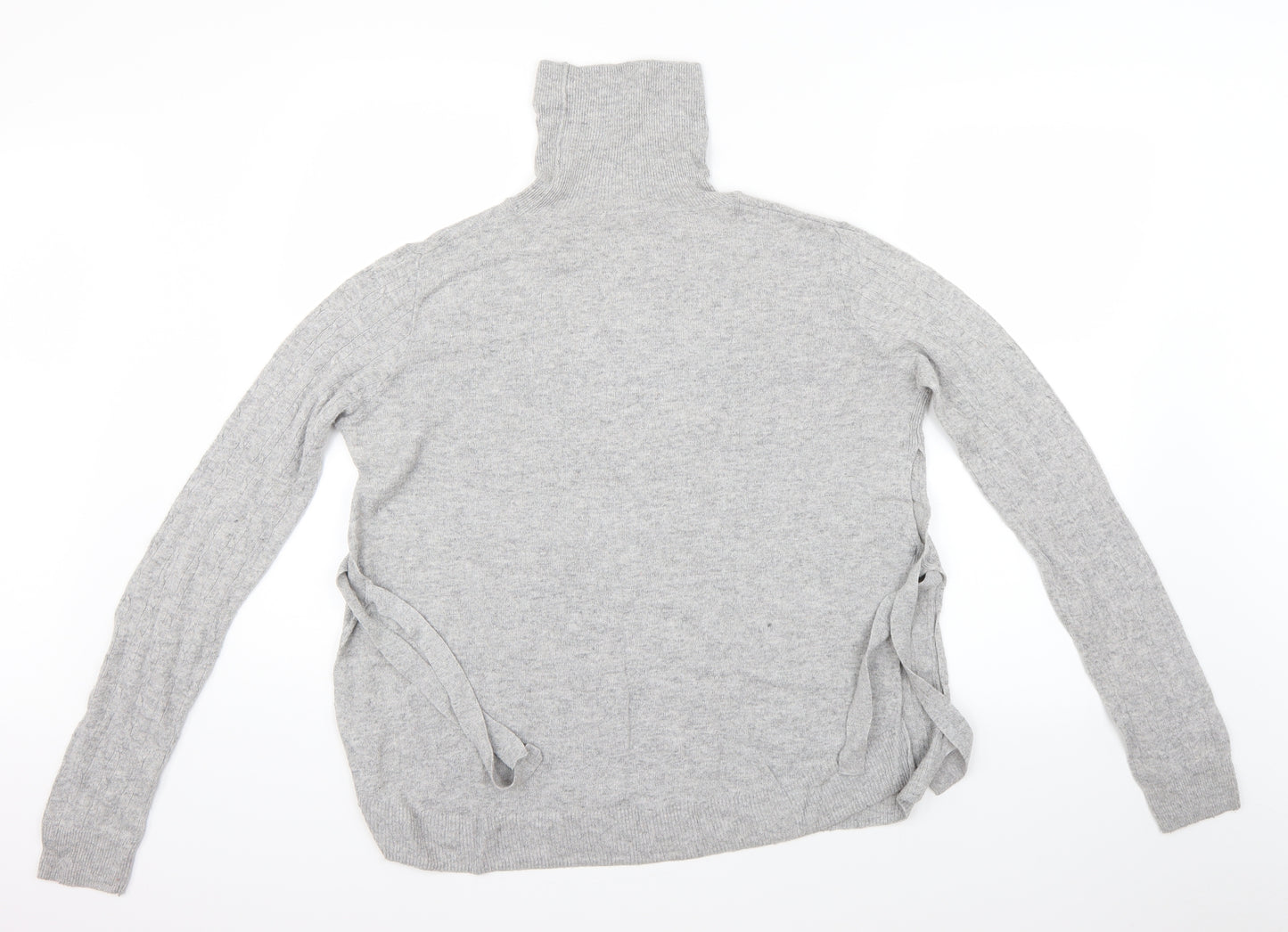 H&M Womens Grey   Basic Blouse Size M