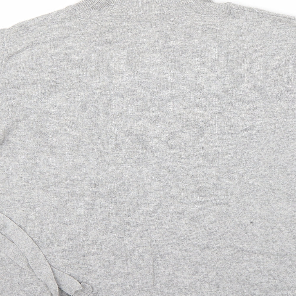 H&M Womens Grey   Basic Blouse Size M