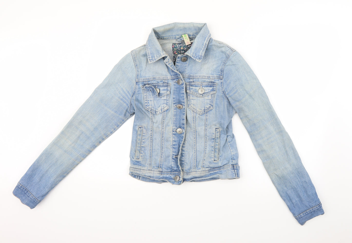 Primark Womens Blue  Denim Jacket  Size 10