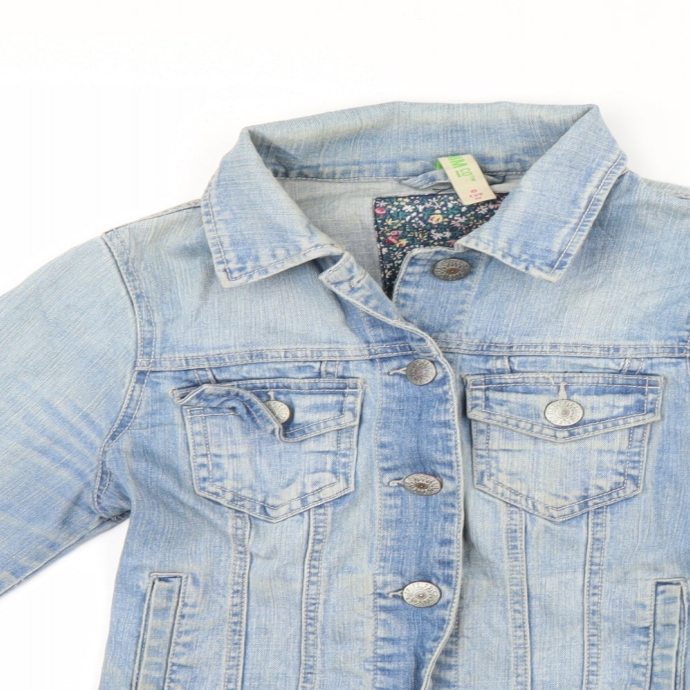 Primark Womens Blue  Denim Jacket  Size 10