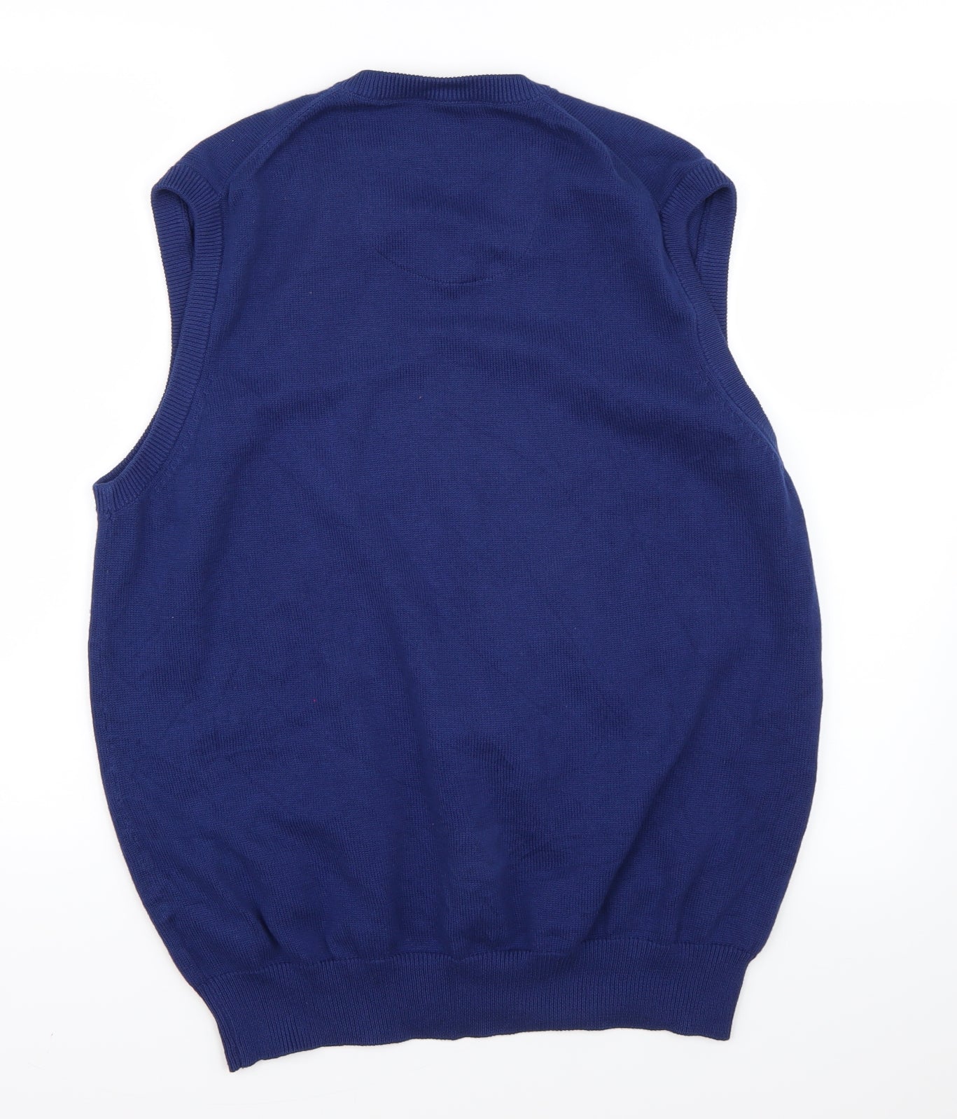 Marks and Spencer Mens Blue   Vest Jumper Size M