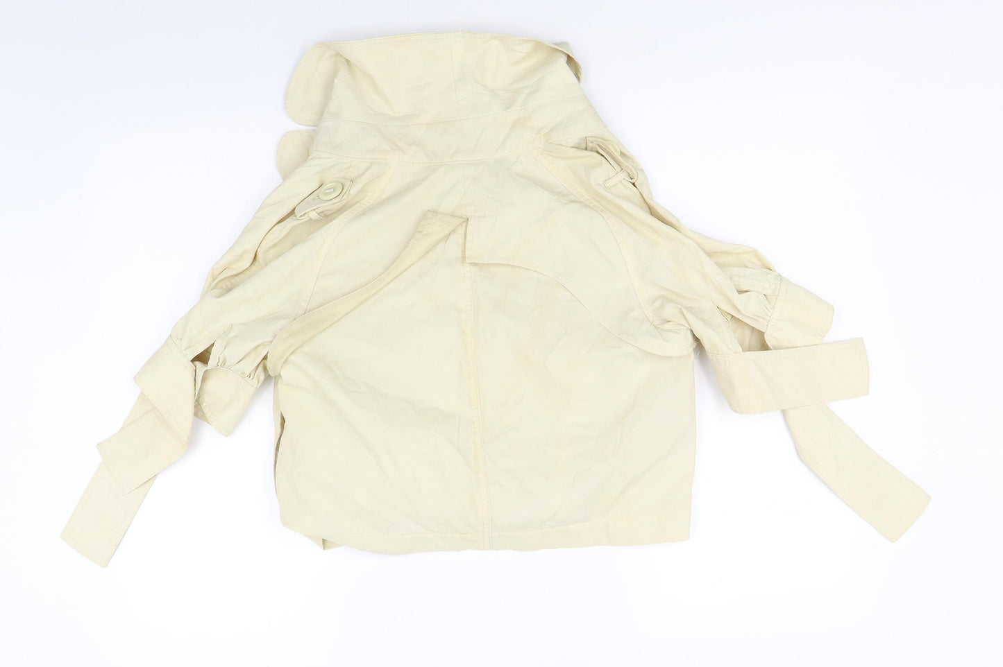 Miss Selfridge Womens Ivory   Jacket Coat Size 10