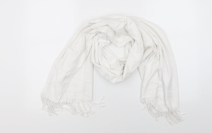 Preworn Womens White    Shawl/Wrap