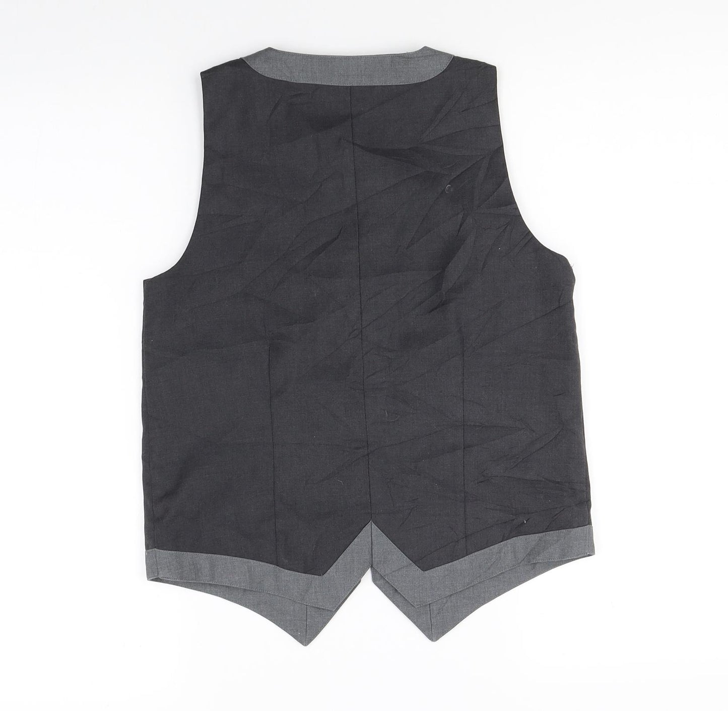 Marks and Spencer Boys Grey   Jacket Waistcoat Size 11 Years