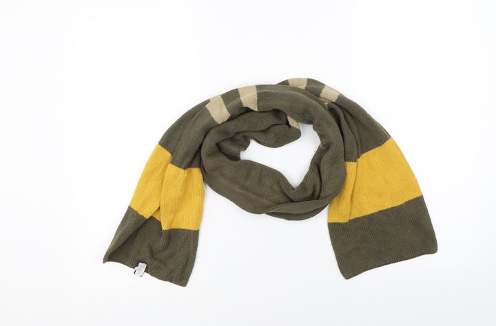 Gap Unisex Green Striped   Scarf