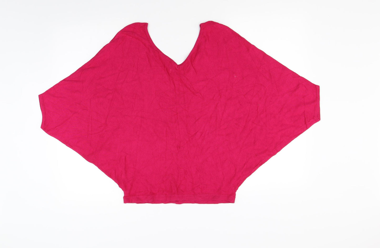Lefties Womens Red  Knit Pullover Jumper Size M