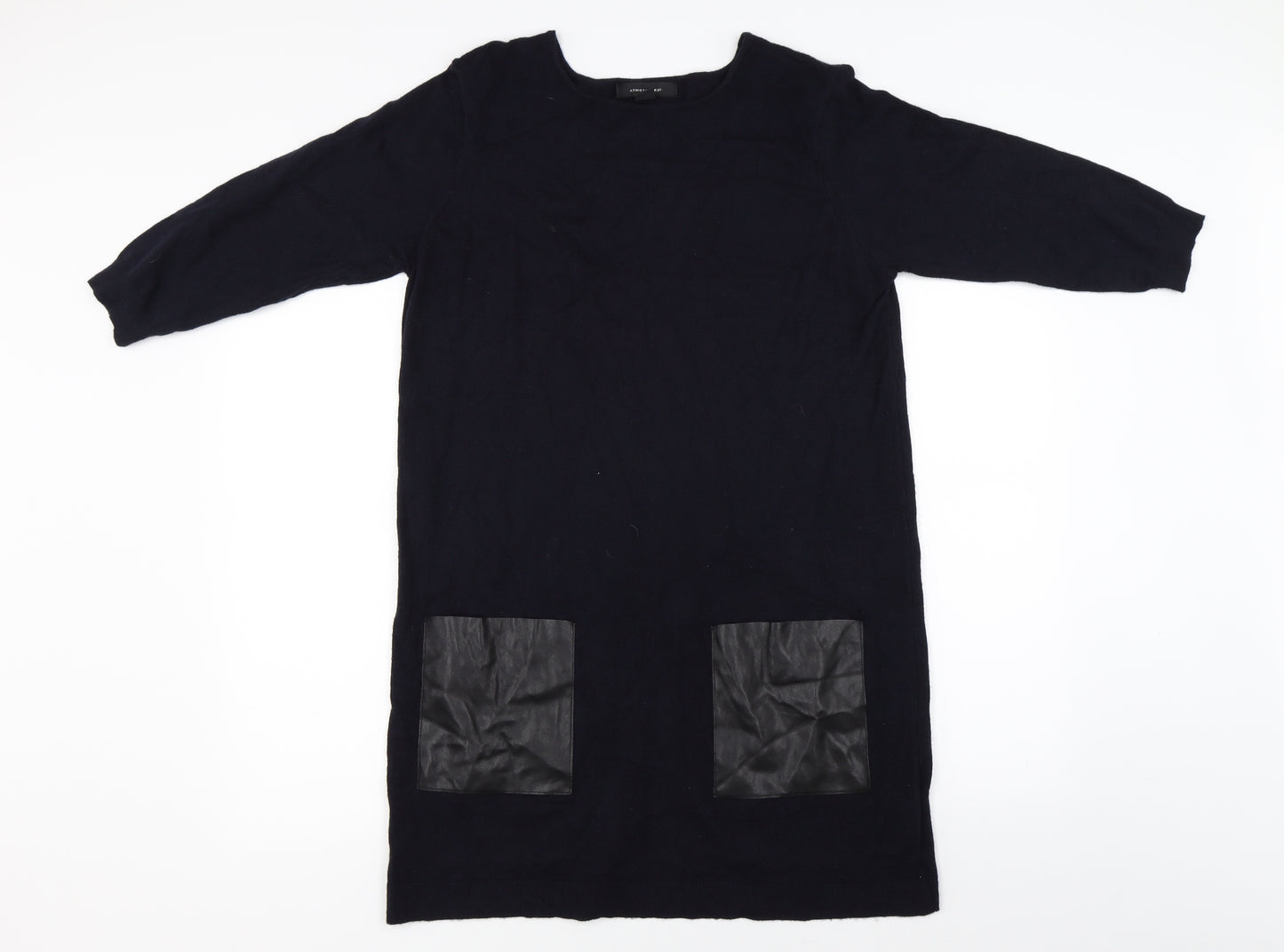 Primark Womens Blue  Knit Jumper Dress  Size 16