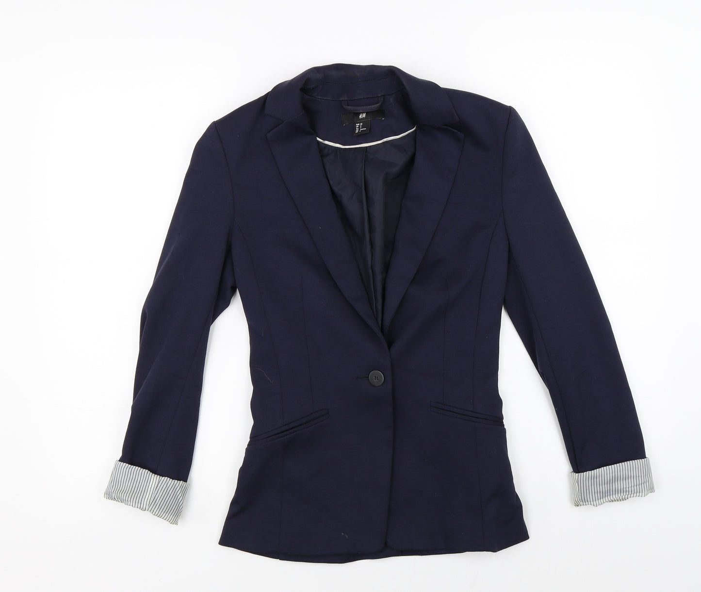 H&M Womens Blue   Jacket  Size XS