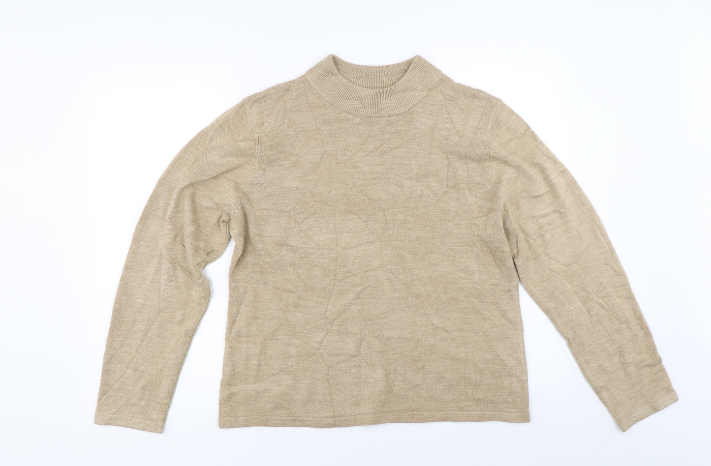 Matalan Womens Brown  Knit Pullover Jumper Size 18