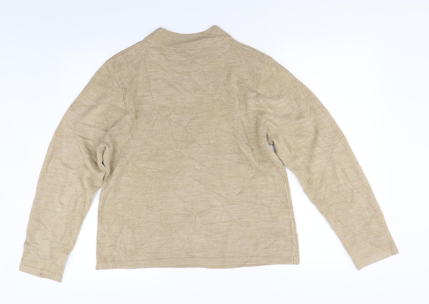 Matalan Womens Brown  Knit Pullover Jumper Size 18